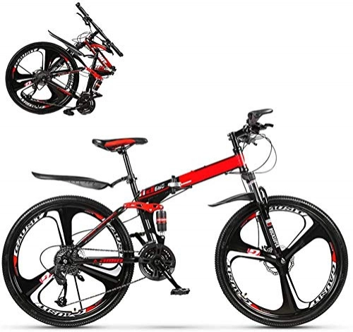 Folding Bike : Citybike, ladies bike Foldable mountain bike Bikes 24 / 26 inch MTB bike with 10 cutting wheel-26Inch_24speed
