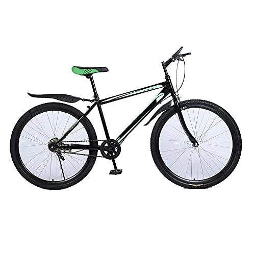 Folding Bike : COUYY Foldable bicycles Mountain bikes Steel speed bicycles Double disc brakes road bikes, 27speed