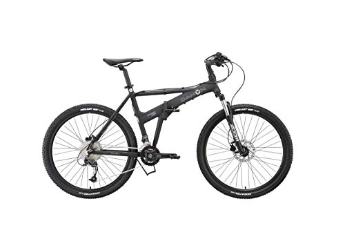 Folding Bike : DAHON 18 Speed Espresso D24L Folding Bike, Black, 26 inch