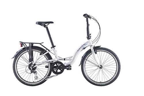 Folding Bike : DAHON 8 Speed Briza D8 Folding Bike, Grey, 24 inch