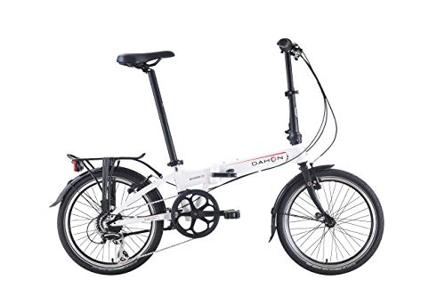 Folding Bike : DAHON 8 Speed Mariner D8 Folding Bike, White, 20 inch