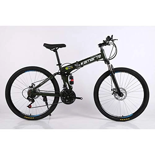 Folding Bike : Dapang 26" Aluminum Mountain Bike 27 Speed Bicycle, Magnesium Alloy Wheels Bike, in Multiple Colors, 6, 24