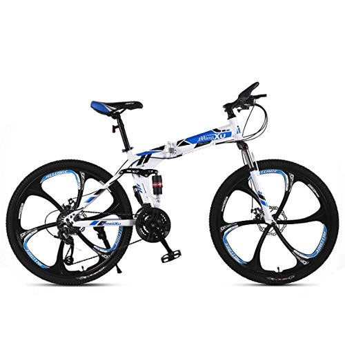 Folding Bike : Dapang Mountain Bike / Bicycles Black 26'' wheel Lightweight Steel Frame 21 / 24 / 27 Speeds SHIMANO Disc Brake, 15, 21speed