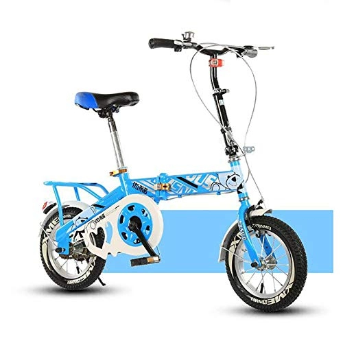 Folding Bike : DBSCD Children's Foldable Bikes, Student Folding Bicycles Light Portable Pupils Foldable Bikes For 10-adults Years Old