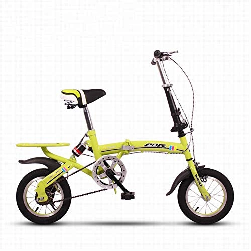 Folding Bike : DBSCD Children's Foldable Bikes, Student Folding Bicycles Lightweight Mini Small Portable Shock-absorbing Male And Female Foldable Bikes