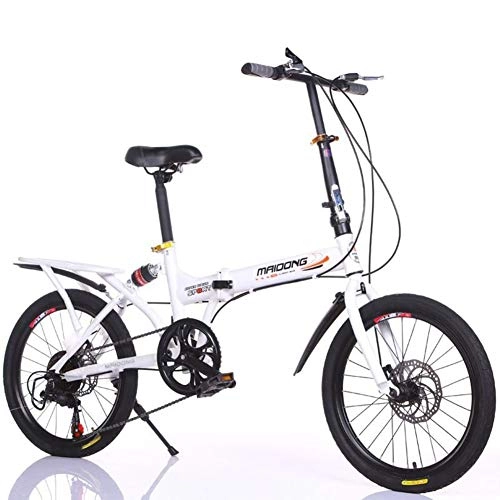 Folding Bike : DBSCD Student Folding Bicycles, Children's Foldable Bikes Variable 6 Speed Shimano Male And Female Mountain Gift Adults Folding Bicycles Foldable Bicycle