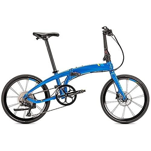 Folding Bike : DODOBD Folding City Bicycle Bike, Adult Variable-speed Ultra-light Aluminum Alloy, Can put the Trunk, 451 Competitive Wheels, Ultra-light Aluminum Alloy Main Frame, Shimano 10-speed