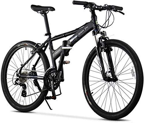 Folding Bike : FEE-ZC Universal City Bike 26 Inch 24-Speed Commuter Bicycle Fold Aluminum Alloy Frame For Unisex Adult
