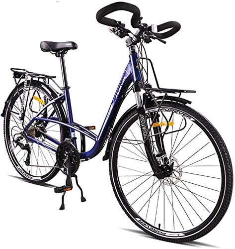 Folding Bike : FEE-ZC Universal City Bike 30-Speed Fold Bicycle With Mechanical Disc Brake For Unisex Adult