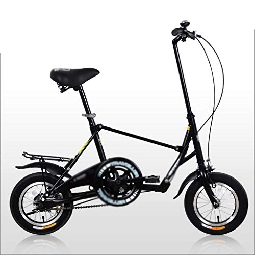 Folding Bike : Ffshop Folding Bikes 12 Inch Student Adult Men And Women Working Bicycle Small Wheel Small Folding Bicycle Damping Bicycle