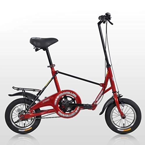 Folding Bike : Ffshop Folding Bikes Student Office Workers Small and Convenient Folding Bicycle Can Be Placed In The Car Trunk Damping Bicycle
