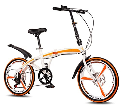 Folding Bike : Folding Bike Folding Bike City Bike, Ultra Light Portable Folding Bike, Retro Style City Bikes Foldable Trekking Bike Light Bike, Adult Men and Women Outdoors Riding Trip C, 20 inches