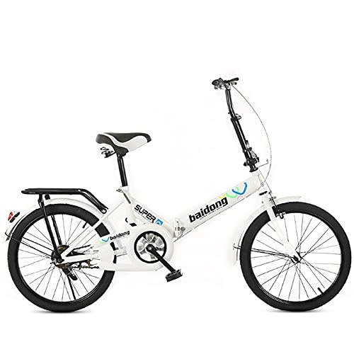 Folding Bike : Folding Bike for Adults, 20-Inch Mountain Bike High Carbon Steel Aluminium Alloy Outdoor Bicycle For Daily Use Trip Long Journey