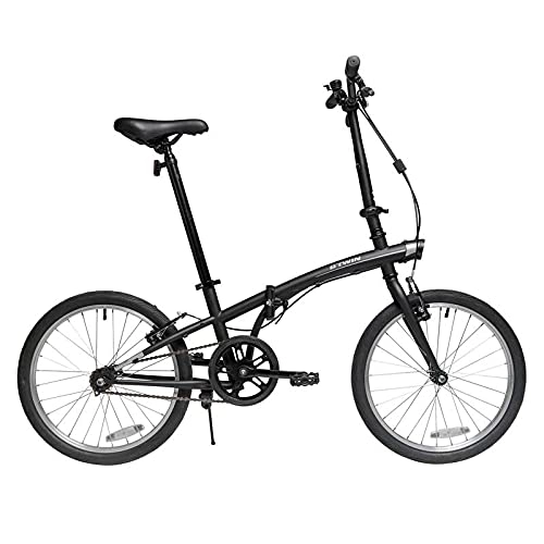 Folding Bike : Folding Bike for Adults, Lightweight Mountain Bikes Bicycles Strong Alloy Frame with Disc Brake, 20 inches, Folding Bike for Men Women - Students and Urban Commuters