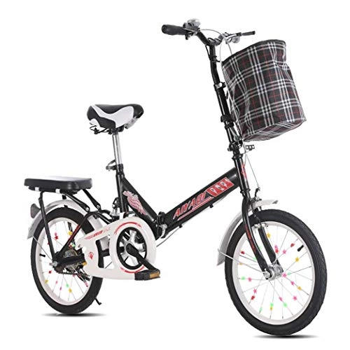 Folding Bike : FUJGYLGL Folding Mountain Road Bike Beach Bicycle Male and Female Students Shift Double Shock Absorber Adult Commuter Foldable Dual Disc Brakes Double Shock Absorber Urban Track Bike