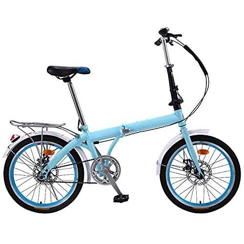 Folding Bike : GWXSST Mountain Bike Adjustable Seat Folding Bike Suitable 7 Speed, For Mountains And Roads, Wheel Dual Suspension, Height And Save Space Better C