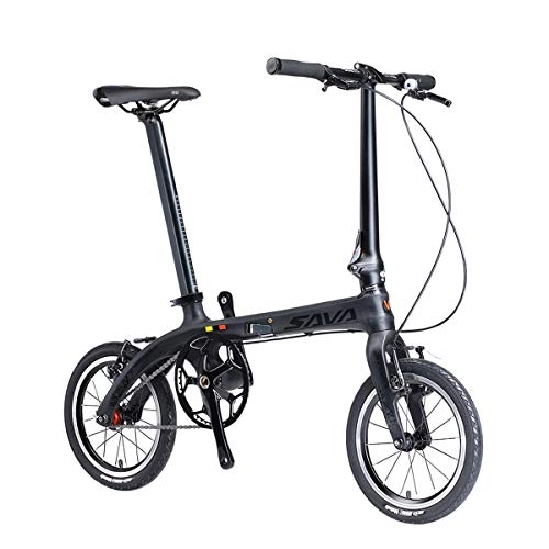 Folding Bike : GYNFJK Folding Bike Lightweight Alloy Road Bicycle Portable Easy to Store Travel Cycling Unisex Sports Outdoors Bike