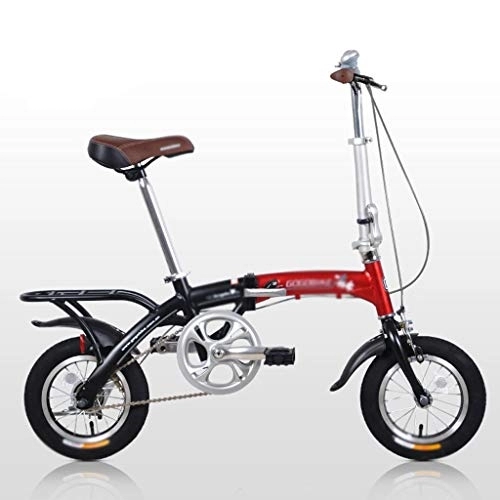 Folding Bike : Hong Yi Fei-shop Folding Bikes Adult Portable Aluminum Folding Bike Can Be Placed In The Trunk Outdoor bike