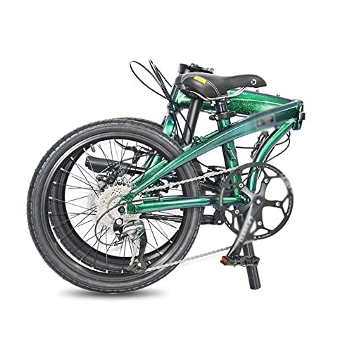 Folding Bike : IEASEzxc Bicycle Road Bike Bicycle Speed Folding Bicycle Aluminum Alloy Frame Bicycle Student Adult Mini Wheelset