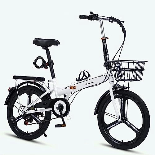 Folding Bike : ITOSUI Folding Bike, Bicycles Folding Bike for Adult 7-Speed Drivetrain, Lightweight Foldable Bike for Commuting Adults Teenager Men Women
