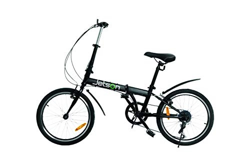 Folding Bike : Jetson Road JFOLD24-BL Bike, Black, Folded-31" x 18" x 23" Unfolded-59.5" x 20.5" x 43