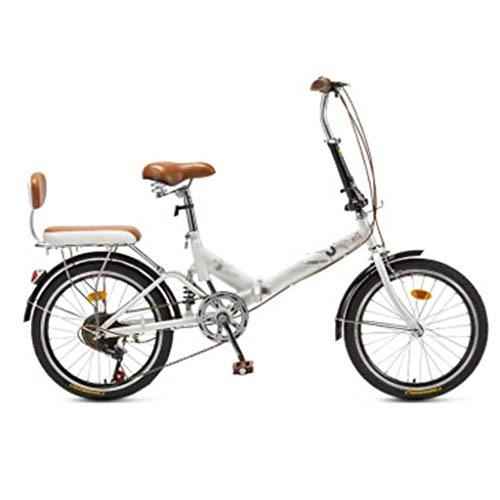 Folding Bike : JHEY Stacked Bicycle Ultra Light Adult Portable Light Adult Small Variable Speed Bicycles Anti vibration Wear Resistant And Anti-skid