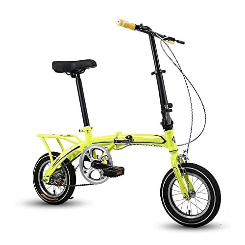 Folding Bike : JHTD Outdoor Sports City Bike Unisex Adults Folding Mini Bicycles Lightweight for Men Women Classic Commuter with Adjustable