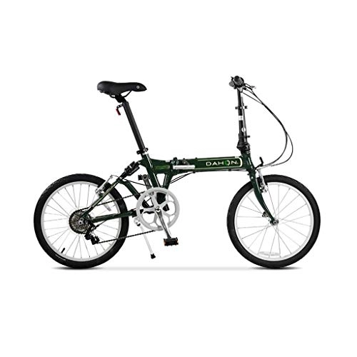 Folding Bike : Jue Folding Bikes Bicycle Aluminum Folding Bicycle Ultra Light Shift Adult Men And Women Bicycle Shock Absorber Bicycle, 7-speed Shift (Color : Black, Size : 115 * 27 * 59cm)