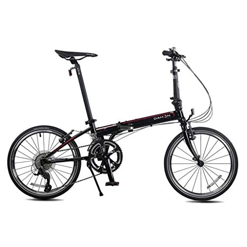 Folding Bike : Jue Folding Bikes Bicycle Folding Bicycle Unisex 20 Inch Shift Disc Brakes Sports Portable Bicycle (Color : Purple, Size : 150 * 32 * 107cm)