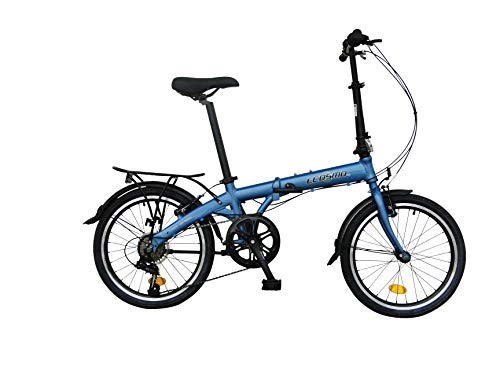 Folding Bike : K+PoP Ecosmo 20" Lightweight Alloy Folding City Bicycle Bike, 13kg - 20AF06B