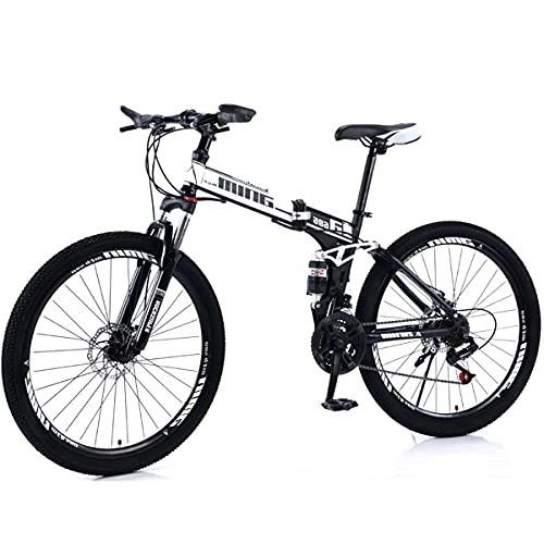 Folding Bike : KANULAN Bicycle Ergonomic Bike Fast Folding Anti-slip Wear-resistant, Bikes Mountain Wheel Dual, Easy To PlaceL Ightweight Bike T(Size:30 speed)