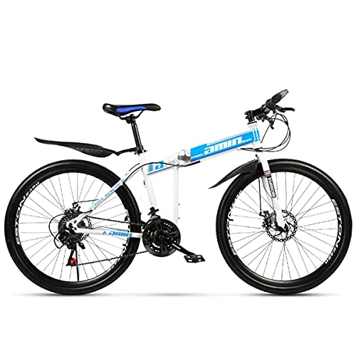 Folding Bike : KANULAN Bike Fast Folding 21 Speeds Sport Bikes For Men Or Women Bike Lightweight Ergonomic With Anti-slip Wear-resistant Wheel Dual Mountain Bike Sport T