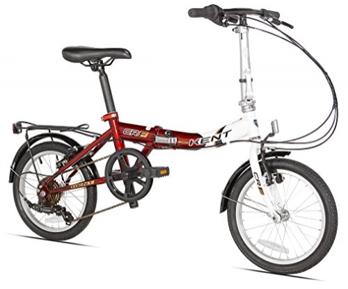 Folding Bike : Kent Steel 6 Speed Folding Bike. 16" / One Size