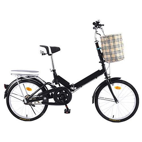 Folding Bike : KJHGMNB Folding Bicycle, Variable Speed, And Foldable City Compact And Portable Commuter Bike, More Suitable for Your Heart, Easy To Carry And Store, Only 3 Steps To Safely Fold
