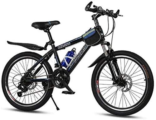 Folding Bike : LBWT Lightweight Mountain Bike, Student Folding Bicycle, Dual Suspension, Gifts (Color : A, Size : 22 Inches)