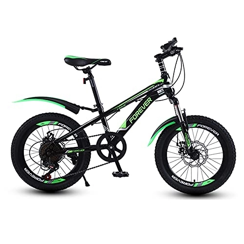 Folding Bike : LLF Mountain Bike Folding Bikes with High Carbon Steel Frame, Featuring 21 / 24 Speed Shifter, Double Disc Brake and Dual Suspension Anti-Slip Bicycles(Size:20 inch 21 speed, Color:Green)