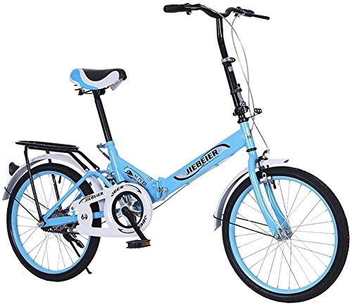 Folding Bike : NANA318 sunnymi bicycles 16 inch city road bicycle folding bike for adult men and women student bike outdoor sport cycling-blue_16 inches