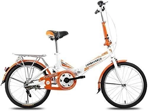 Folding Bike : PARTAS Travel Convenience Commute - Folding Bike Adult 20 Inches Ultralight Portable Student Children's Bicycle, Suitable for Advanced Riders and Beginners
