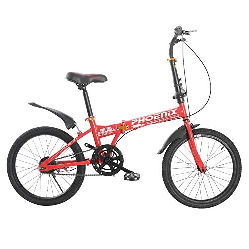 Folding Bike : PengYuCheng Foldable children's mountain bike, easy to carry, placed in the trunk, shifting, 26", steel frame double disc brakes, spoke wheels, wheel set double suspension, off-road bike q1