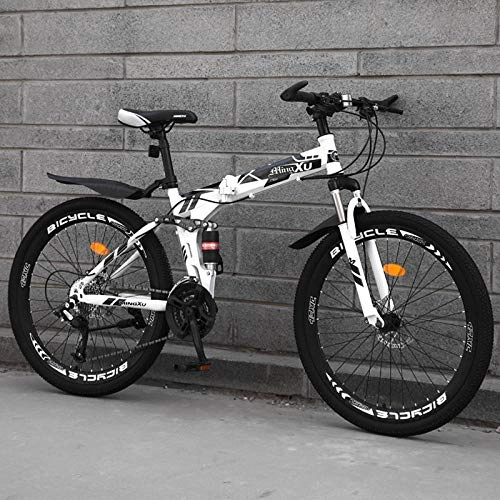 Folding Bike : PengYuCheng Folding mountain bike 24 speed sports car adult off-road vehicle road racing male and female students youth bicycle q1