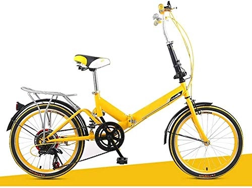 Folding Bike : PLYY Foldable Bike, City Bike Adults Folding Bike 20 Inch Folding Bike For Adults Carbon Fiber Foldable Bike Light Weight Carbon Folding Bicycle