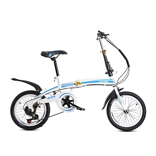 Folding Bike : QYTECddzxc Adult Electric Bicycles Folding Bike 20 inch for Double Disc Brake Portable Mini Bicycle Foldable Road Bike (Size : Large)