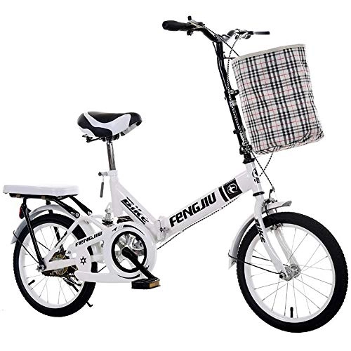 Folding Bike : Recommended Good quality Folding Bikes Folding bicycle shock absorber female child 20 inch big boy primary school male bicycle