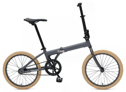 Folding Bike : Retrospec Bicycles Speck Folding Single-Speed Bicycle, Graphite, 20-Inch