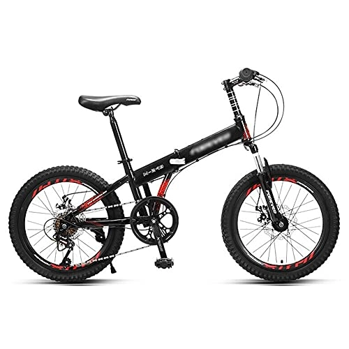 Folding Bike : ROYWY Folding Bike for Adults, Lightweight Mountain Bikes Bicycles Strong Alloy Frame with Disc brake, 20 inches suitable for 130-170cm / A