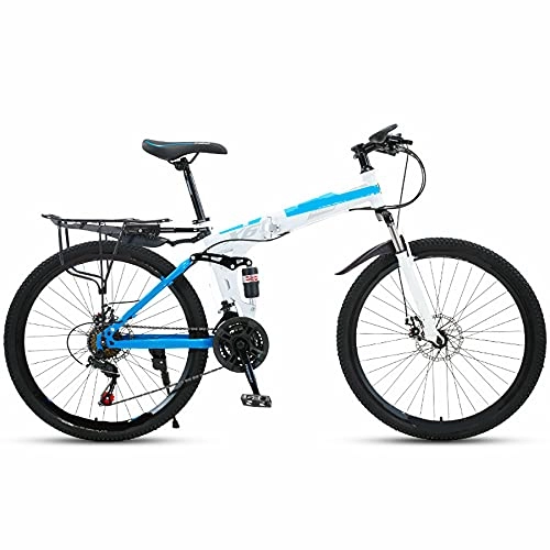 Folding Bike : ROYWY Folding Bike for Adults, Lightweight Mountain Bikes Bicycles Strong Alloy Frame with Disc brake, 26 inches / B / 26inch