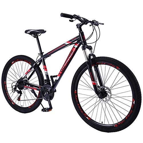 Folding Bike : RSTJ-Sjef 29-Inch Variable Speed Snow Mountain Bike for Adult And Child, Folding Aluminum Alloy Cross-Country Damping Bicycle for Easy Riding on Potholes