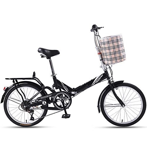 Folding Bike : Skyout 20-Inch Folding Speed Bicycle Adult Folding Bicycle Bicycle Aluminum Alloy Frame for Men And Women Folding Bicycle Damping Bicycle