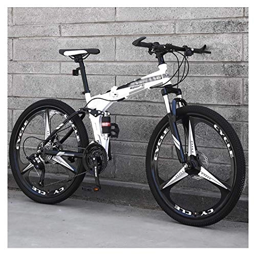 Folding Bike : STRTG 24 * 26Inch Lightweight Foldable Bikes, Folding Outroad Bicycles, Mini Folding Bike, 21 * 24 * 27Speed Folding Bike Adult MTB Bikes, Foldable Mountain Bicycle
