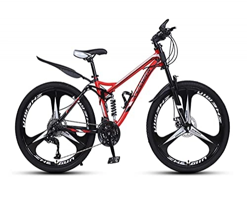 Folding Bike : Tbagem-Yjr 26inch Foldable Bike 21 / 24 / 27 / 30 Speed Adult Folding Mountain Bicycle 3 Knife Wheels Outroad Bicycles Folded For Men Women Outdoor Bicycle Color:A-C (Color : A, Size : 30speed)